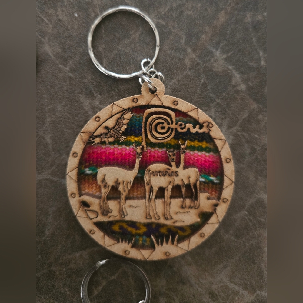 Colorful Peruvian Keychain - Picture 5 of 9